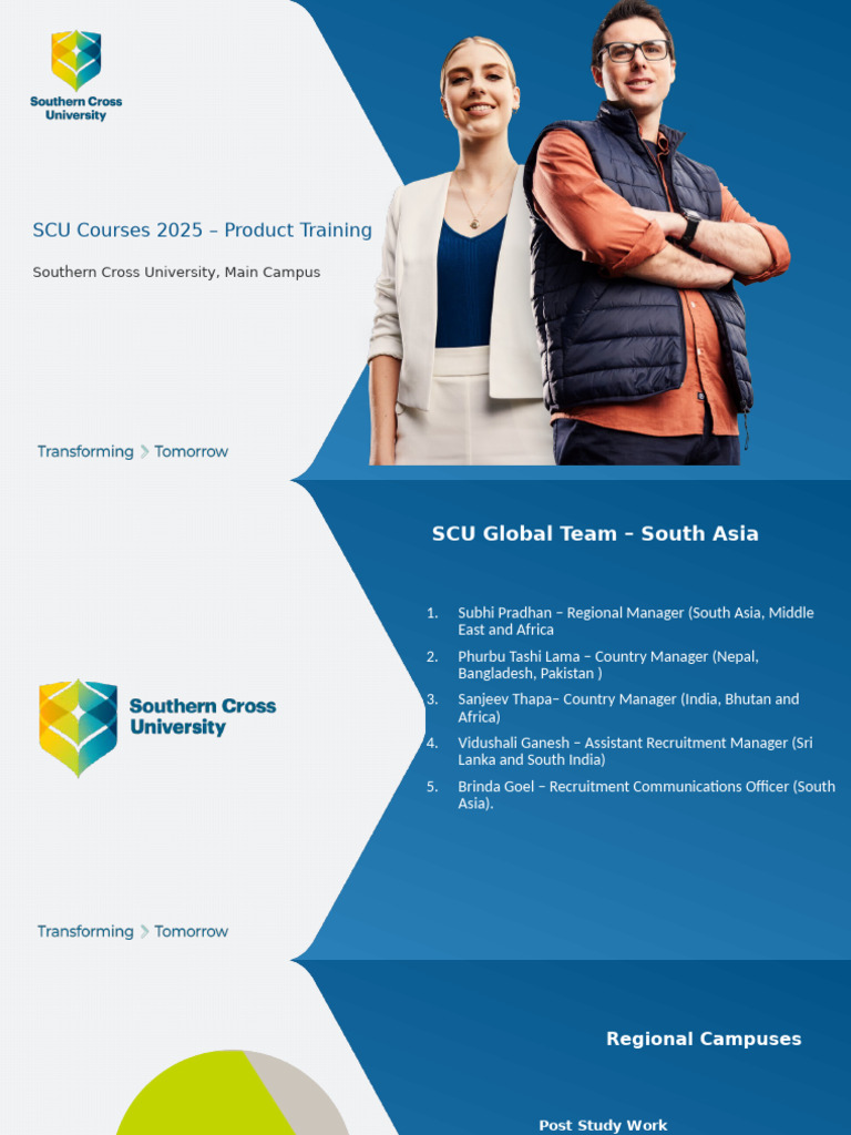 SCU 2025 International Course Overview | PDF | Academic Degree ...