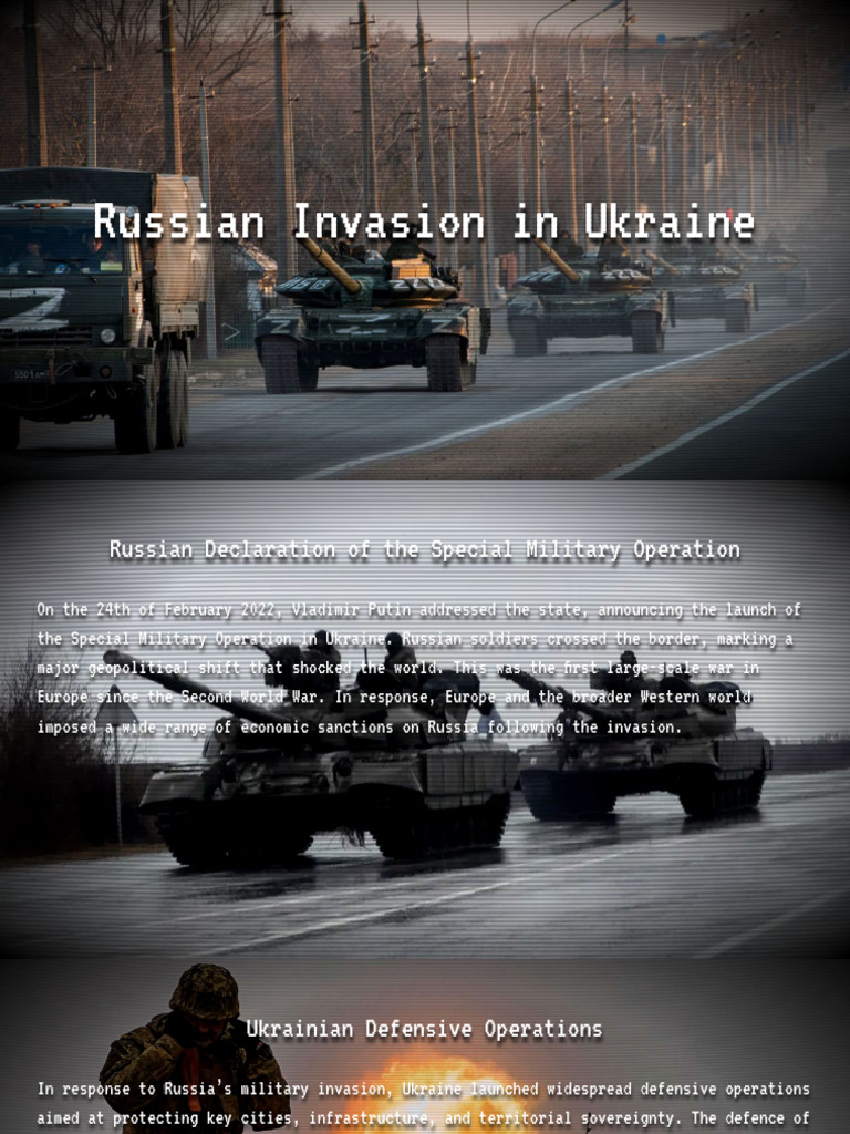 Ukraine's Resistance in the Invasion | PDF