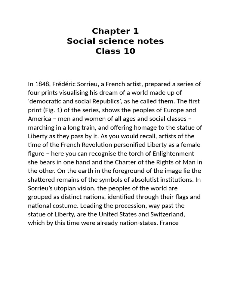 Chapter 1 SST | PDF