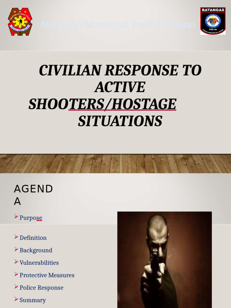 Active Shooter Response Training Guide | PDF | Police | Crimes