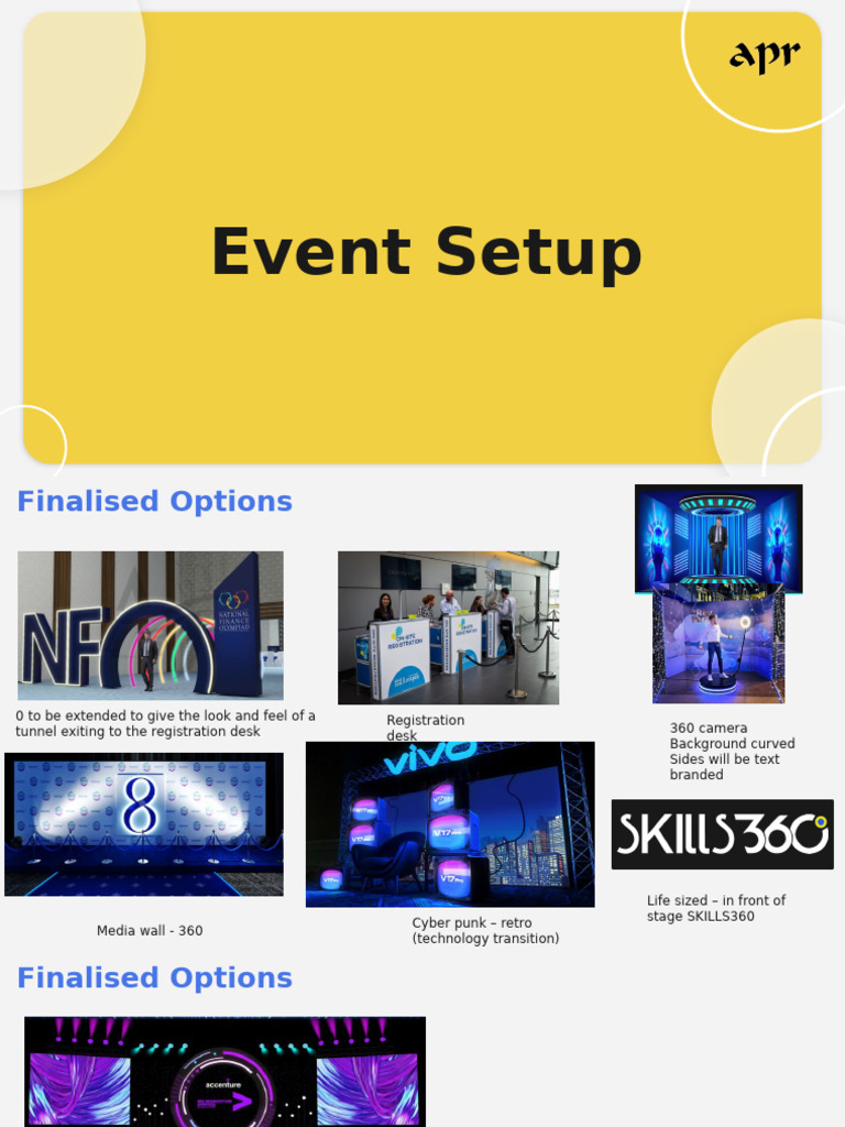 Skills360 - Launch Event Setup | PDF
