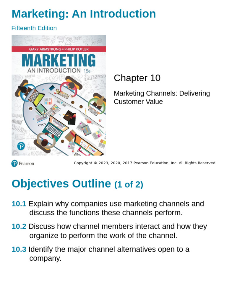 Marketing Channels for Customer Value | PDF | Logistics | Warehouse