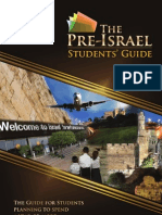 Pre-Israel Guide 2012