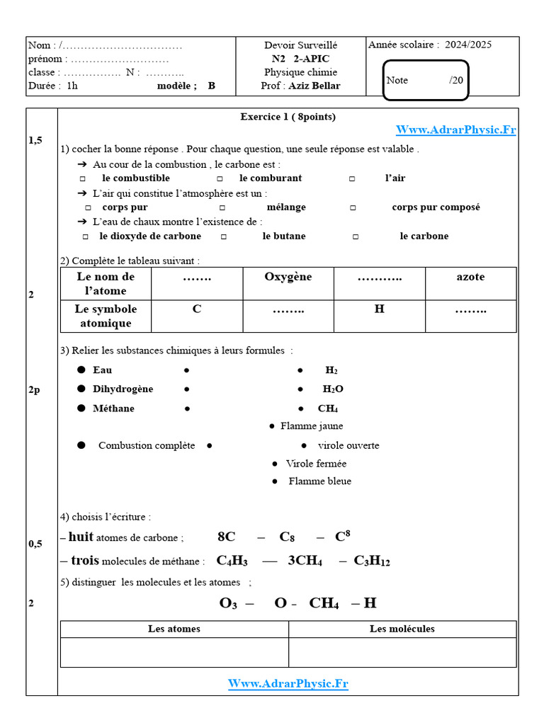 Combustion et Réactions Chimiques | PDF | La combustion | Combustible