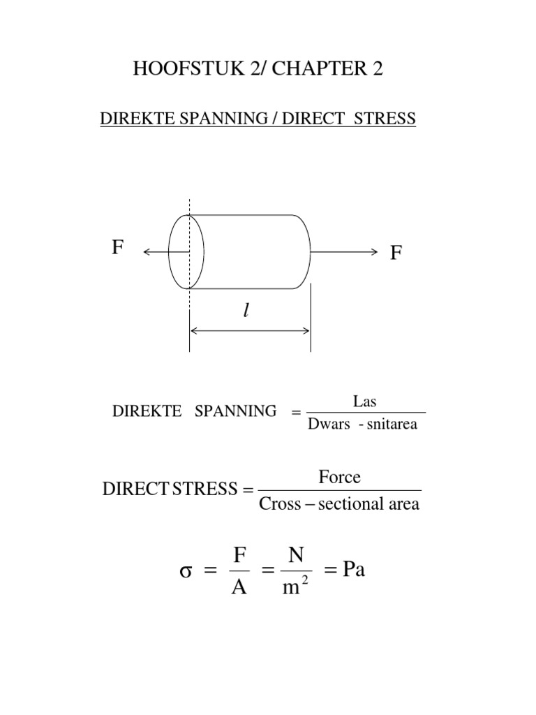 Direct Stress and Strain Concepts | PDF | Science & Mathematics ...