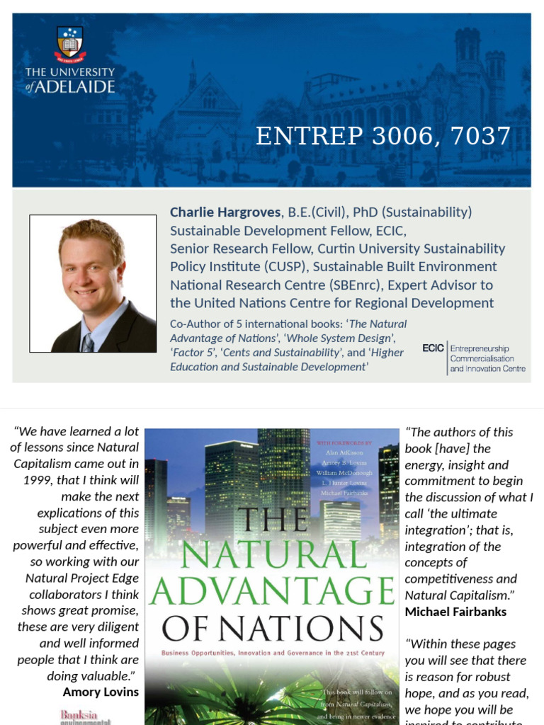 1.1+-+Opening+Lecture+ 281 29 | PDF | Climate Change | Sustainability