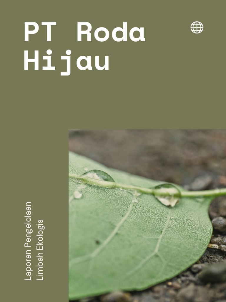 Laporan Limbah Ekologis PT Roda Hijau | PDF