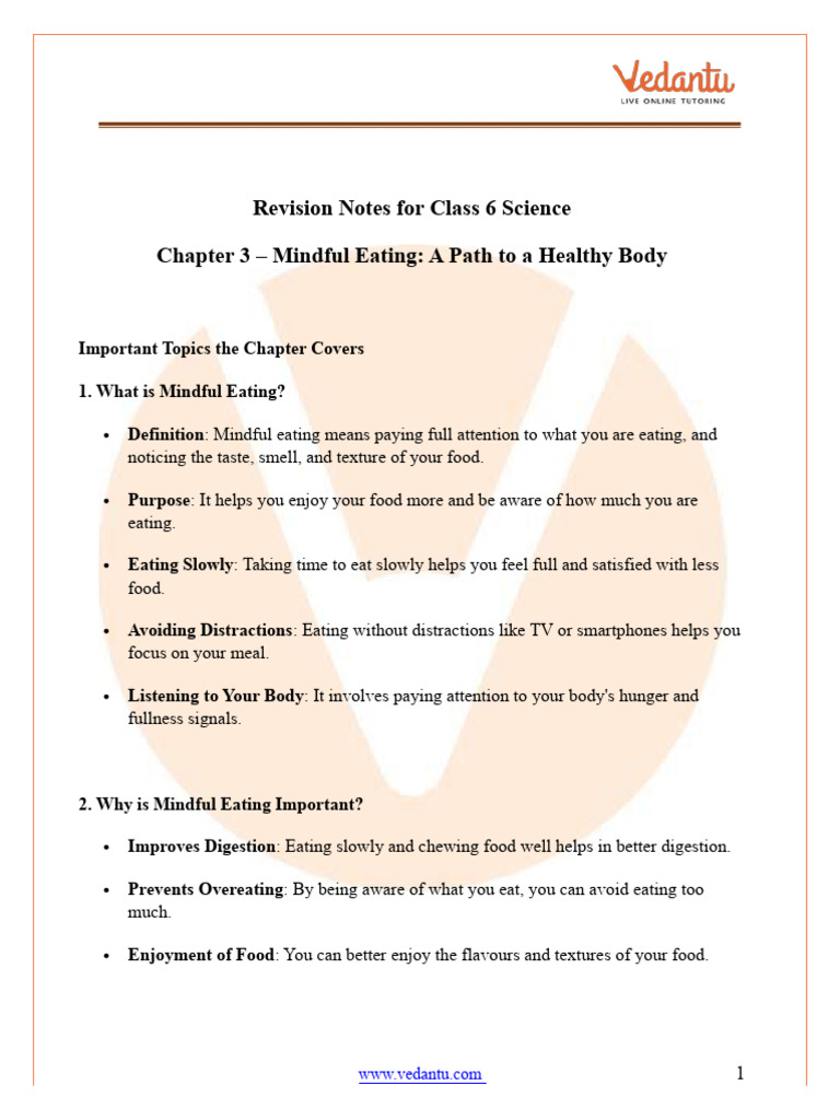 Mindful Eating for Healthy Living | PDF | Foods | Nutrients