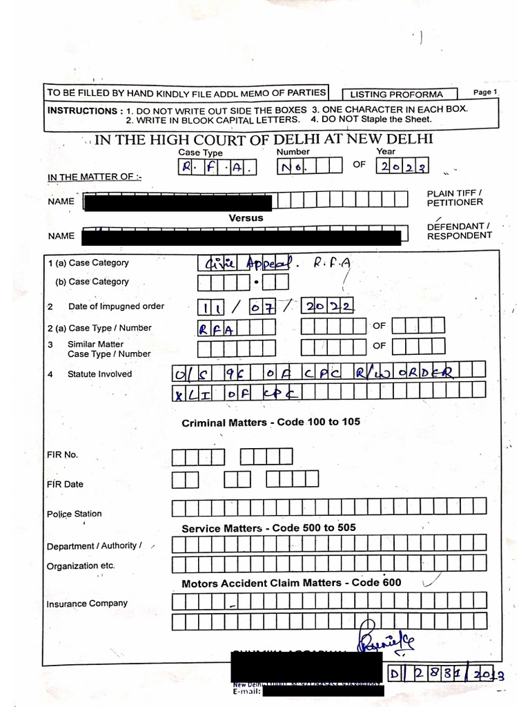 RFA (Redacted) | PDF