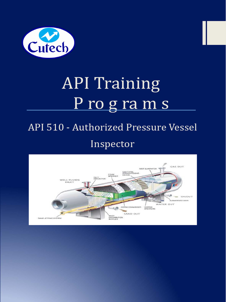 API 510 Training in Saudi | PDF | Nondestructive Testing | Mechanical ...