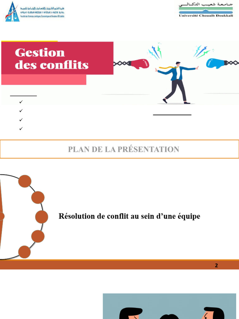 Gestion des conflits en entreprise | PDF | Résolution de conflit