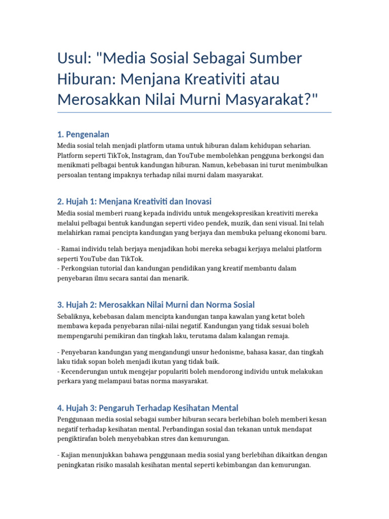 Penggunaan Kandungan Visual Menarik di Media Sosial