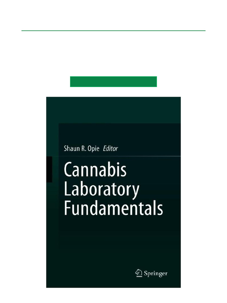 Cannabis Laboratory Fundamentals Guide | PDF | Cannabis | Ethnobotany
