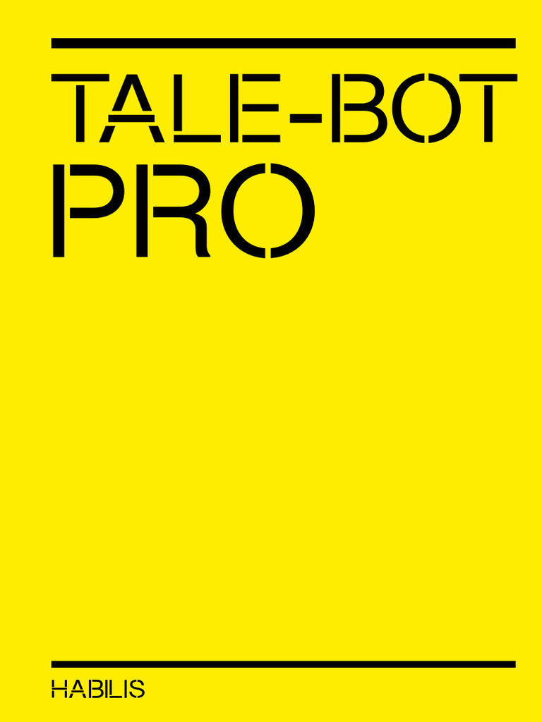 Tale-Bot Pro: Robótica Educativa Infantil | PDF | Robot | Robótica