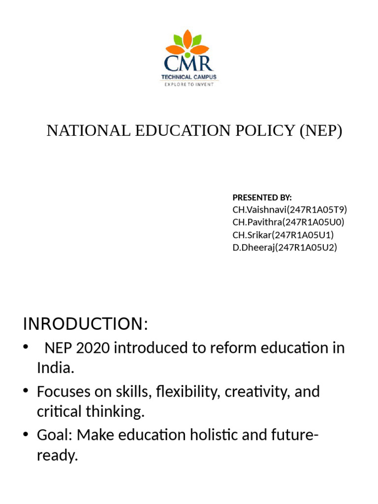 NEP 2020: Transforming Engineering Education | PDF