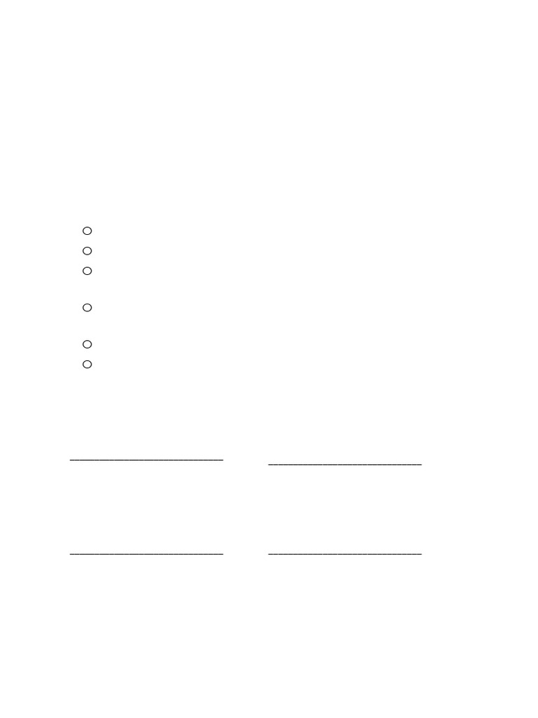Check List | PDF