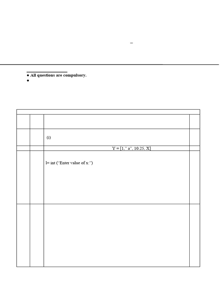 Class XII Computer Science Pre-Board Exam | PDF | Data | Data Management