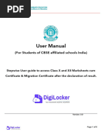 Access CBSE Marksheets via DigiLocker | PDF | Cyberspace | World Wide Web