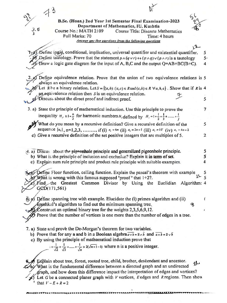Discrete Math | PDF