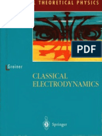 Classical Electrodynamics - W. Greiner