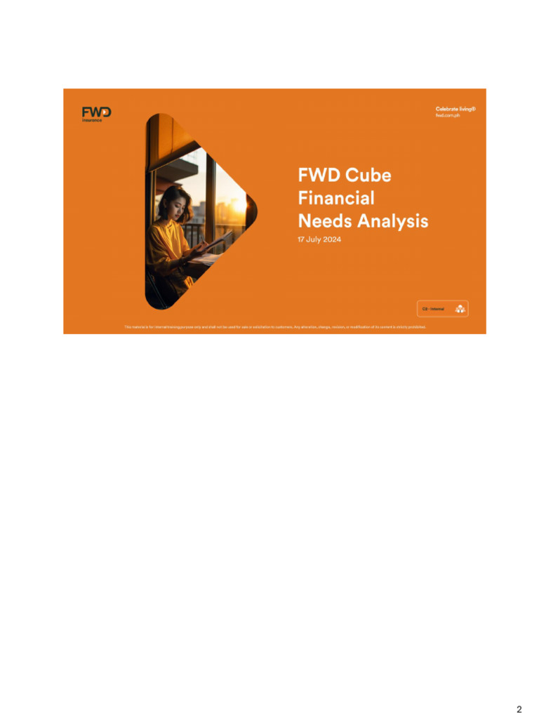 FWD Cube App: Financial Planning Guide | PDF | Insurance | Economies