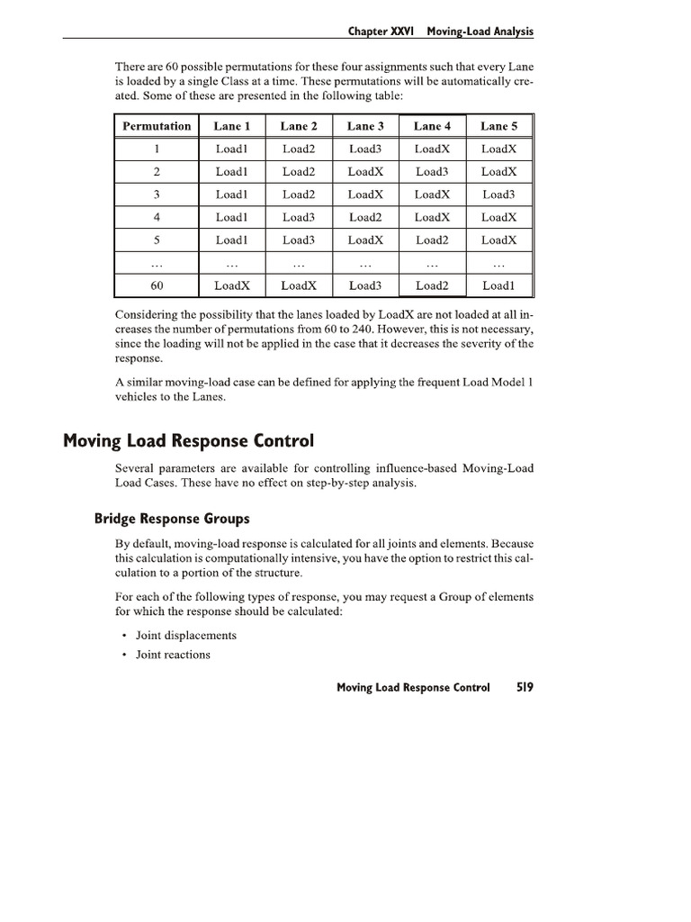 Csibridge Manual Movingload | PDF