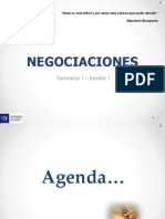 Semana 1 - Sesión 1 - Negociaciones