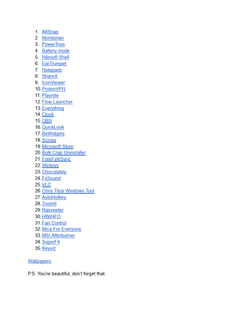 Windows App Iceberg | PDF