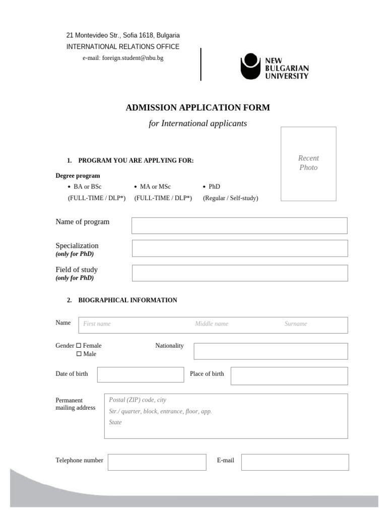 3-admission-application-form-2024 (1) | PDF | Academic Degree | Doctor ...