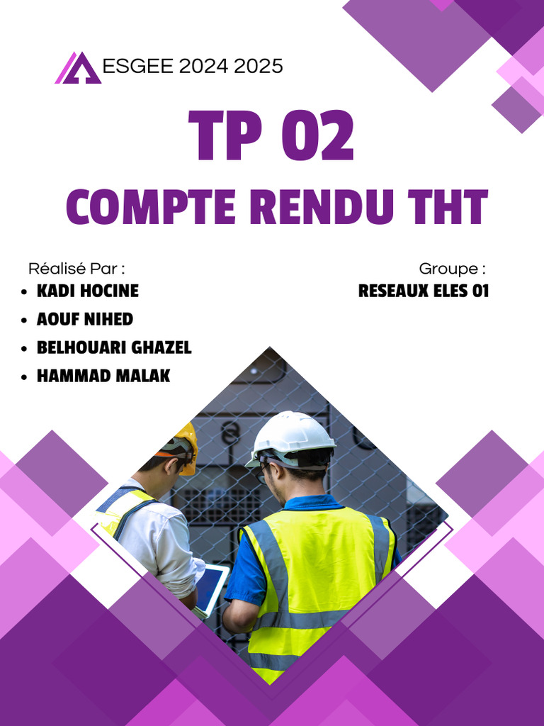 Rapport TP 02 - ESGEE 2024-2025 | PDF