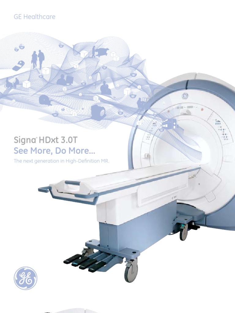 Brochure Signa HDXT 3.0T | PDF | Medical Imaging | Magnetic Resonance ...