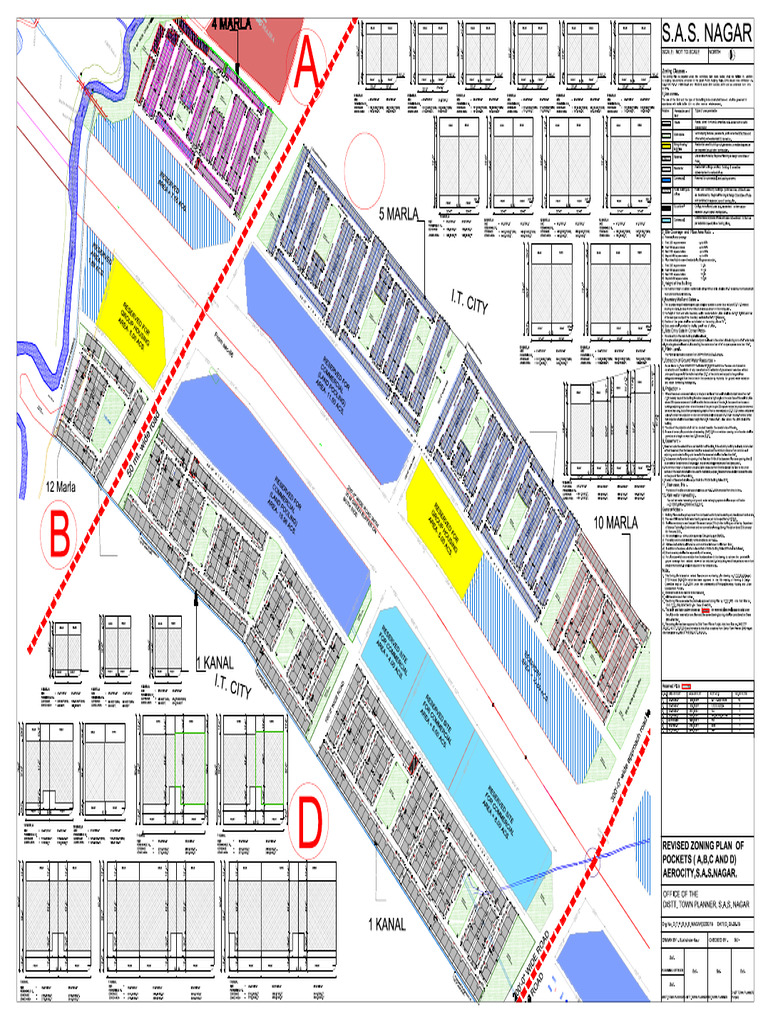 50m Wide Road Dimensions and Layout | PDF