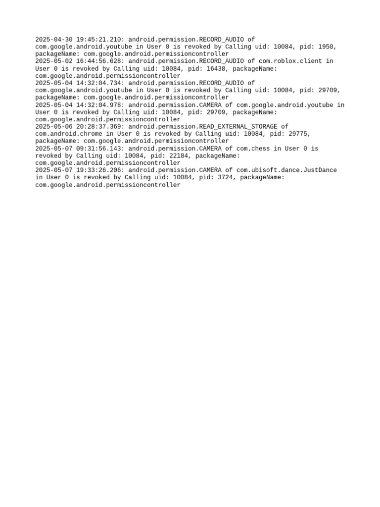 Revoked Permissions in Android Apps | PDF