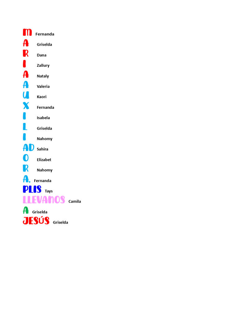 LETRAS | PDF