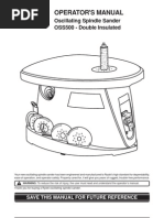 Download Ryobi OSS500 Oscillating Spindle Sander Owners Manual by Scott Arnold SN85994802 doc pdf