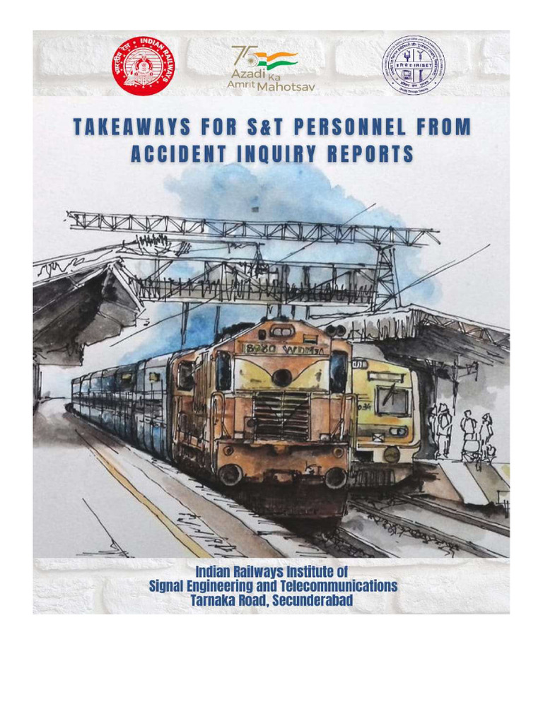 S&T Insights from Railway Accident Reports | PDF | Train | Rail Transport