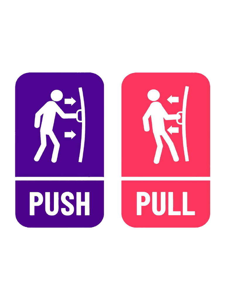 Pull Push Sign 6 | PDF