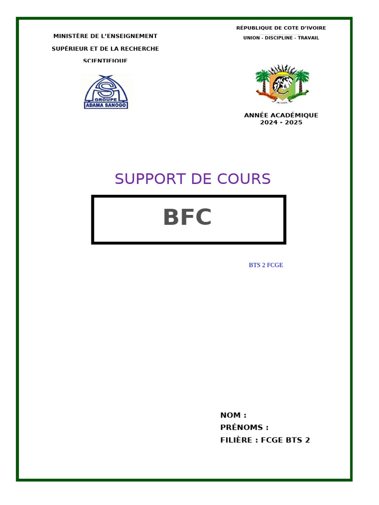Documents Commerciaux en BTS FCGE | PDF | Effet de commerce | Facture
