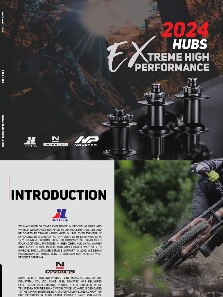 Novatec 2024 Hub Product Overview | PDF | Axle | Land Vehicles