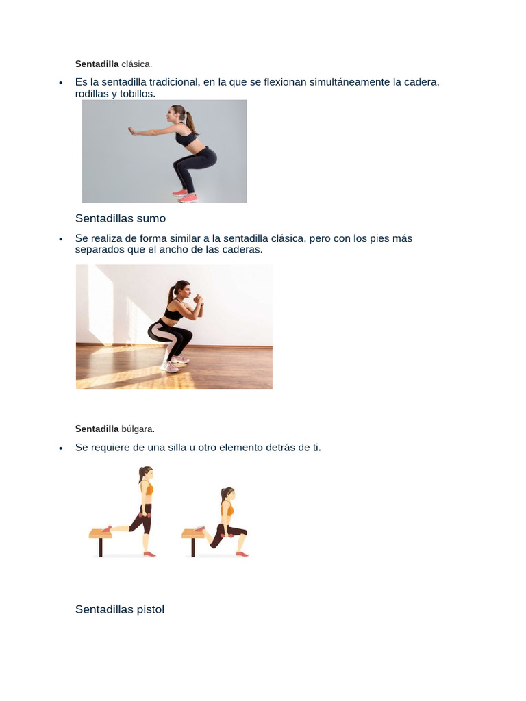 Sentadilla | PDF