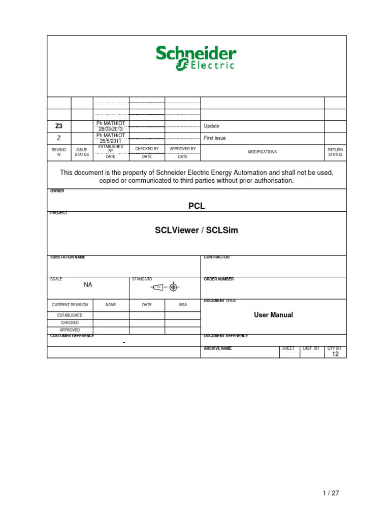 SCL Viewer User Manual | PDF | Computing | Computer Architecture