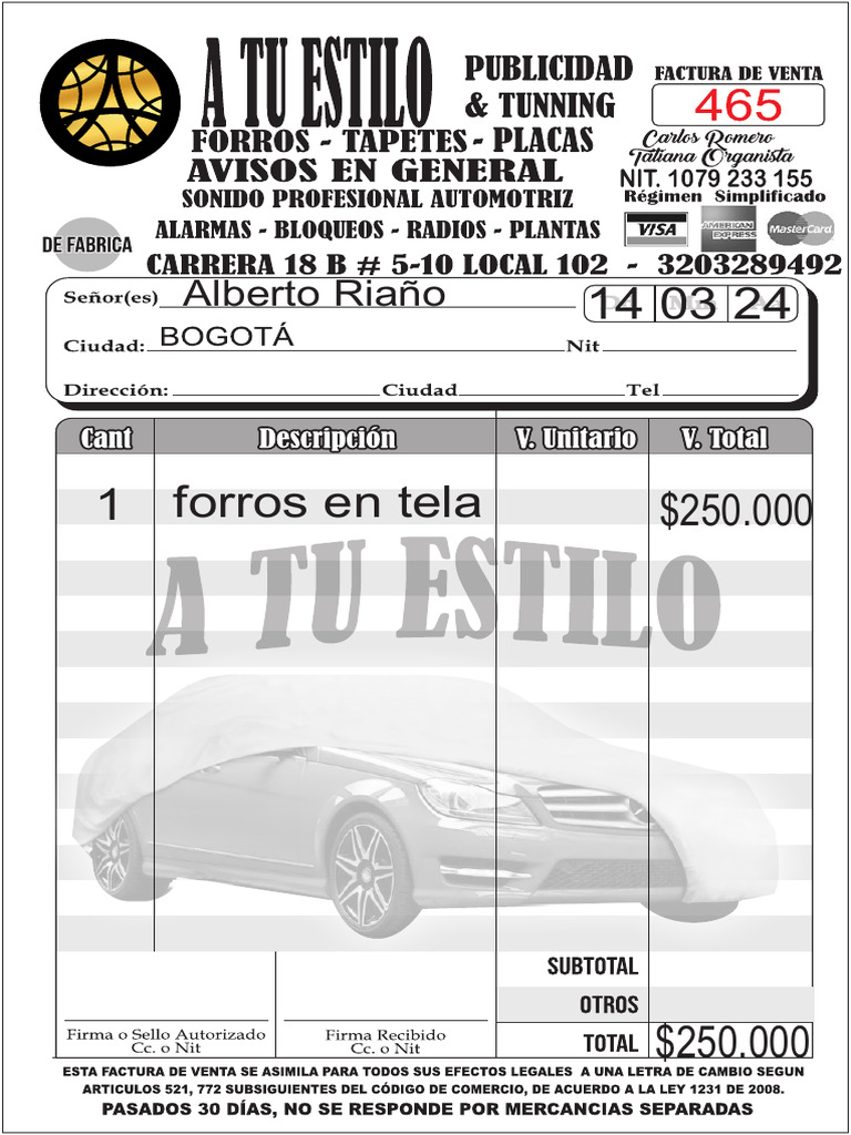 Recibo de Pago 1 | PDF