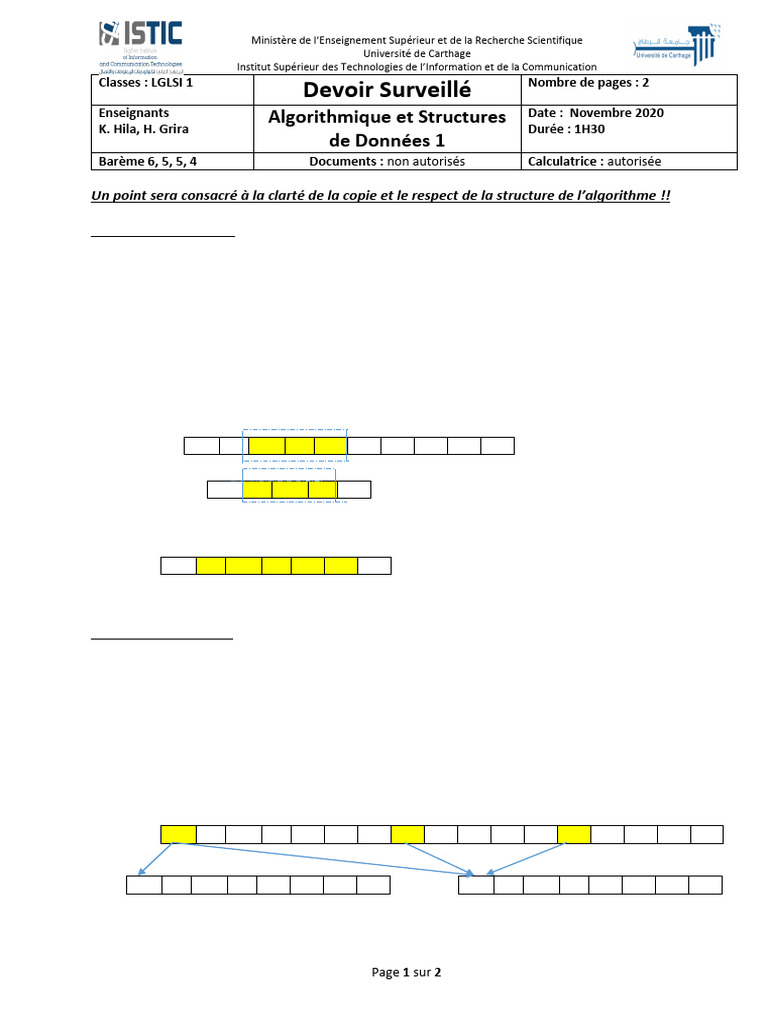 Algorithmes de Recherche et Tri en Python | PDF | Écriture bicamérale ...