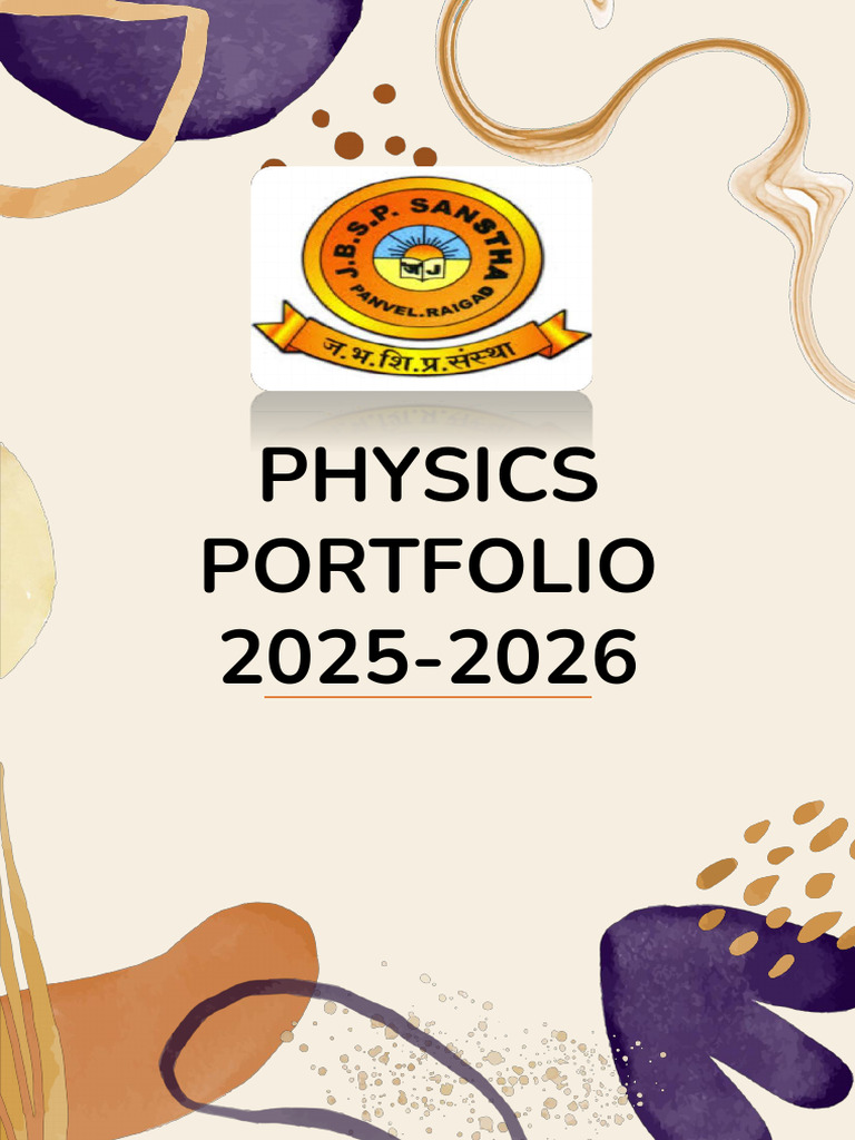 10g 30 Physics Portfolio Viraj Argade 2025 26 Pdf