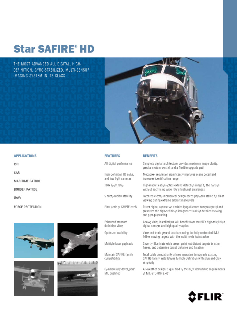 Star SAFIRE HD Imaging System Overview | PDF | High Definition ...