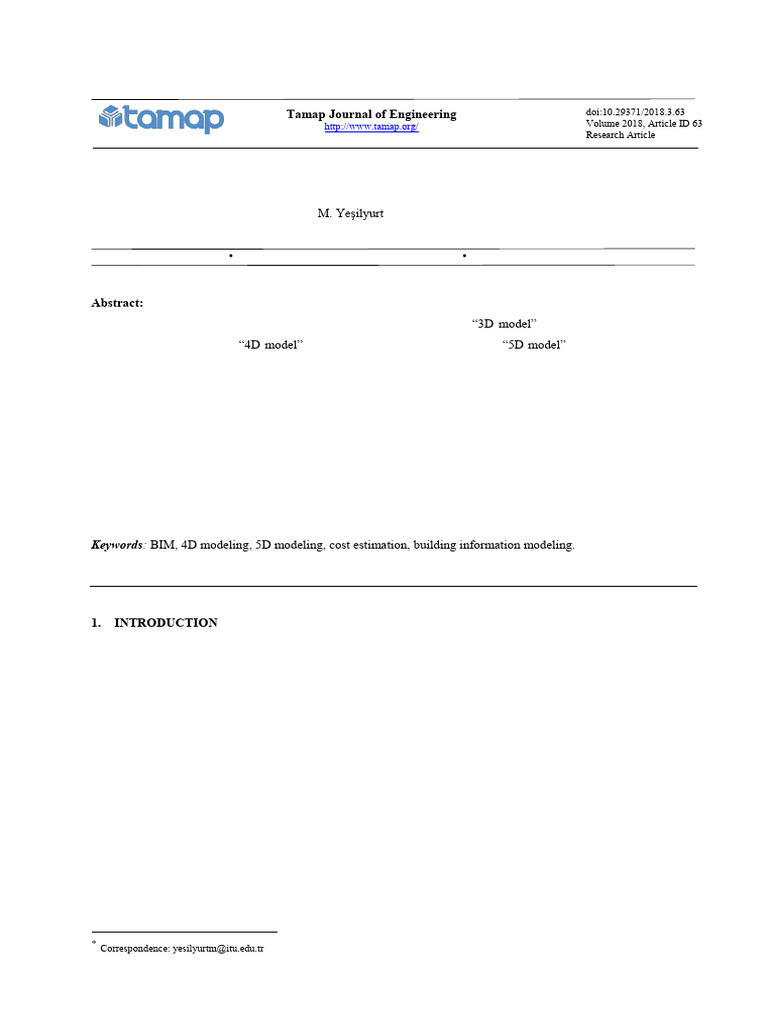 4D/5D Modeling Software Assessment | PDF | Building Information ...