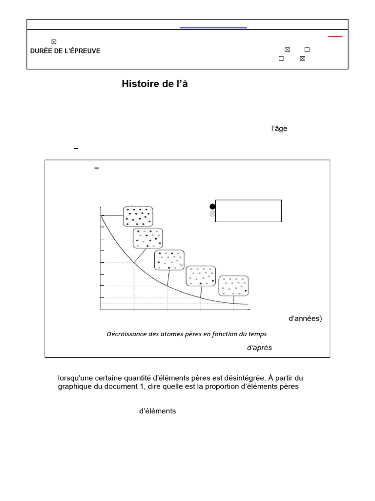 Méthode Patterson et datation terrestre | PDF | Radioactivité | Chimie ...