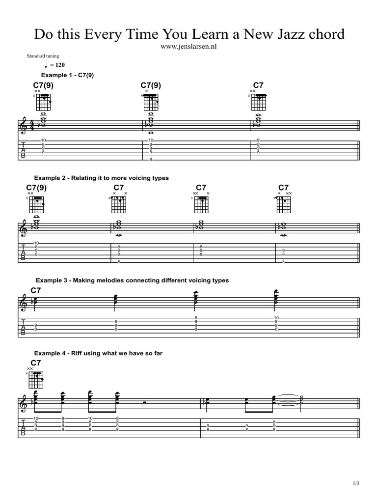 Master Jazz Chords Efficiently | PDF | Jazz | Musical Forms