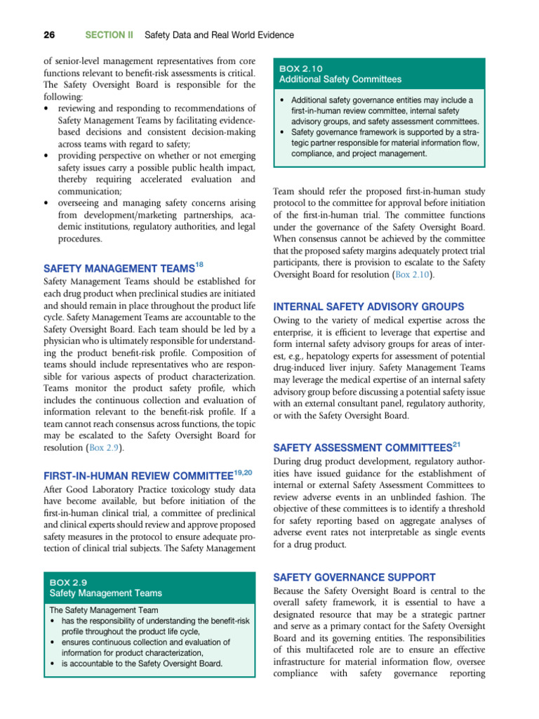 Safety Governance in Drug Development | PDF | Clinical Trial ...