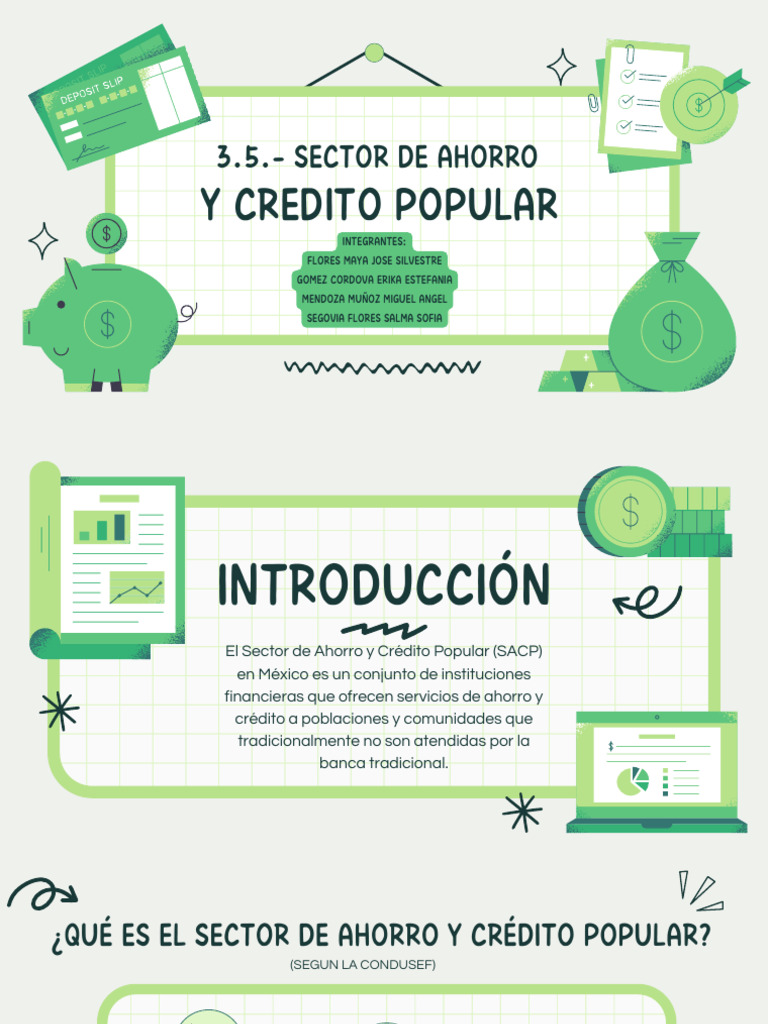 Sector de Ahorro y Crédito Popular en México | PDF | Inclusión ...